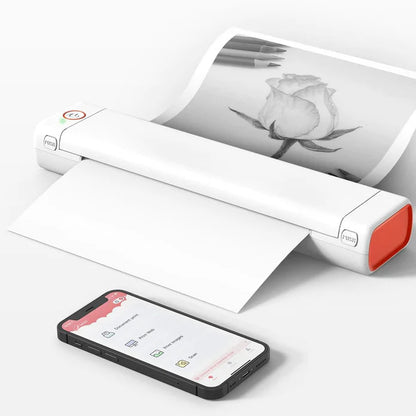 Ink-free Portable A4 Printer