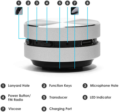 Bone conduction Bluetooth Speaker